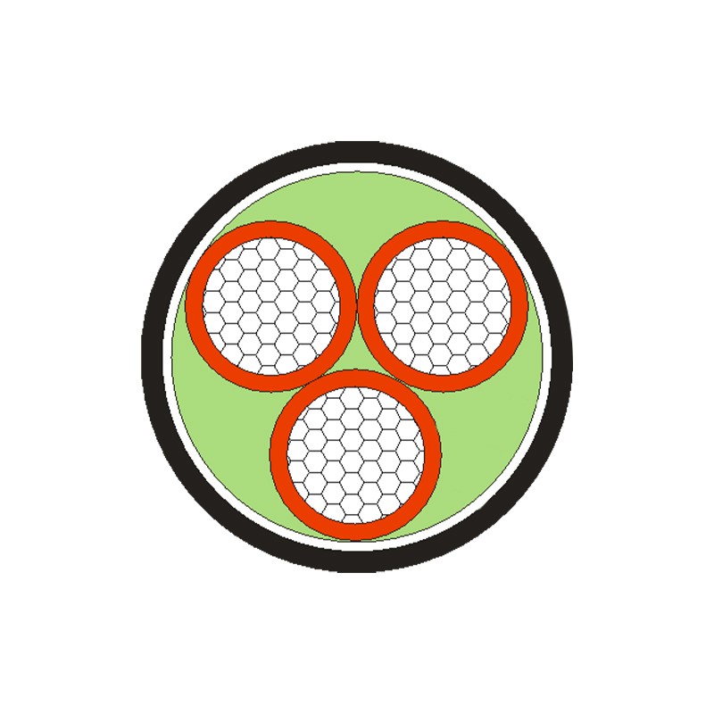 Kabel Daya Berisolasi XLPE/PVC untuk Tegangan Terukur 0,6/1kV