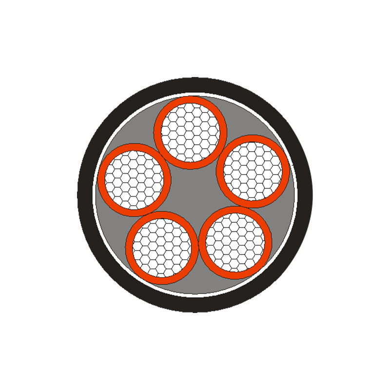 Kabel Daya Berisolasi XLPE/PVC untuk Tegangan Terukur 0,6/1kV