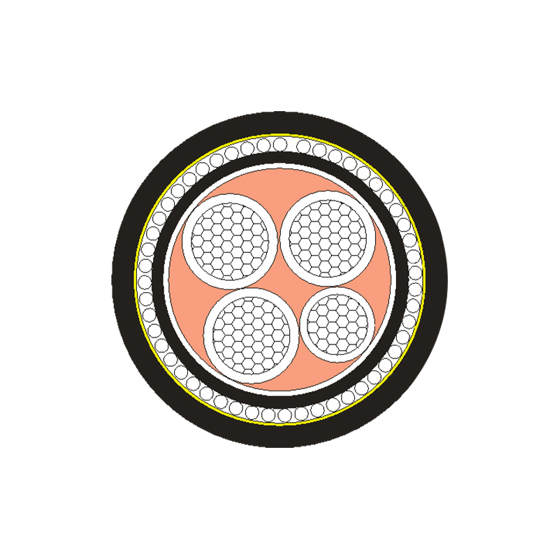 Kabel Daya Berisolasi XLPE/PVC untuk Tegangan Terukur 0,6/1kV