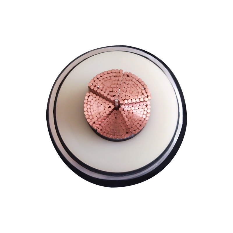 Kabel Insulasi XLPE Selubung Aluminium Bergelombang Untuk Tegangan Terukur 38/66kV