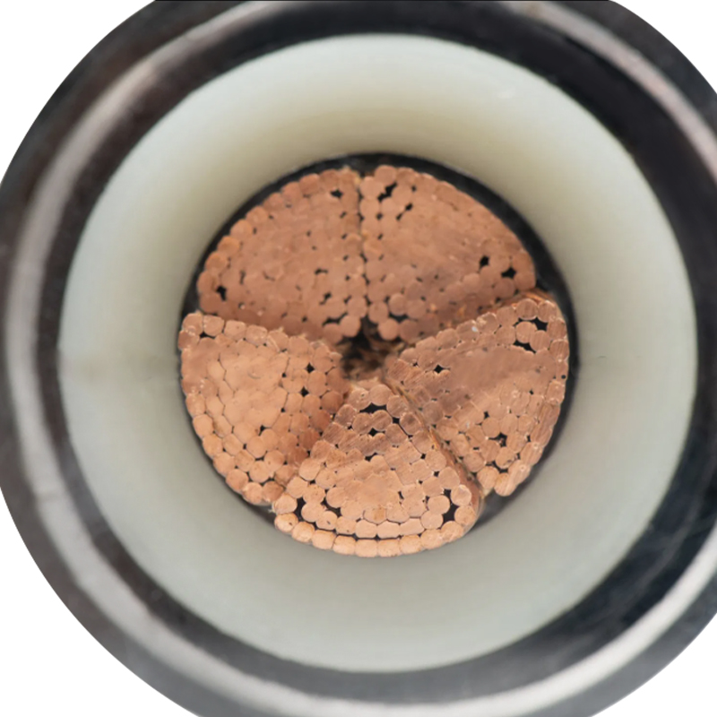 Kabel Insulasi XLPE Selubung Aluminium Bergelombang Untuk Tegangan Terukur 290/500kV