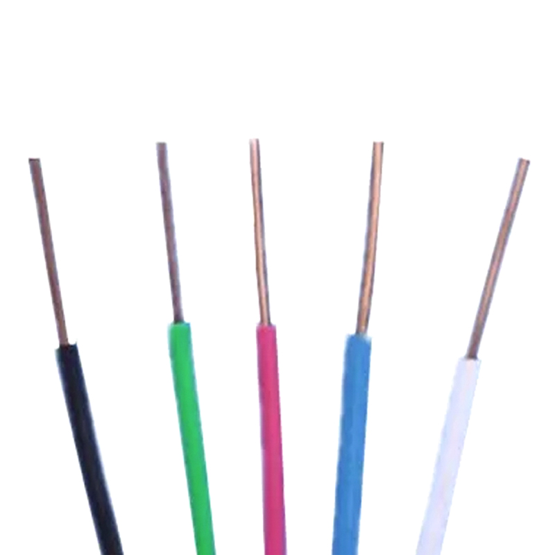 Kabel Berisolasi XLPE/PVC (kawat) Nilai Tegangan Hingga dan Termasuk 450/750V